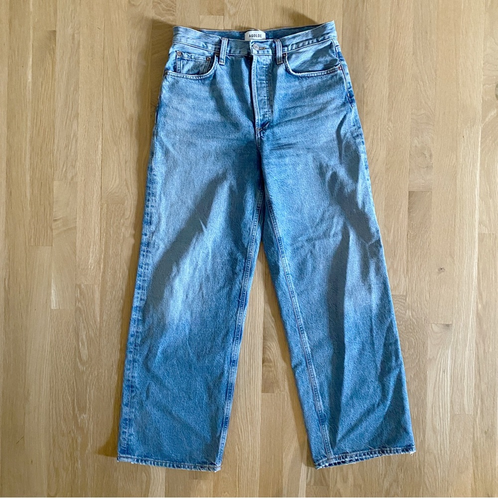 Agolde Low Slung Baggy Jeans